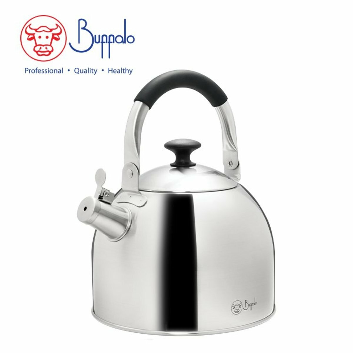 BUFFALO 牛頭牌 Elegance Advance 3.8公升不銹鋼發聲水煲配矽膠柄套 (027006)