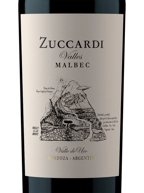 Zuccardi Valles Malbec 2021 - 6 Bottle Pack