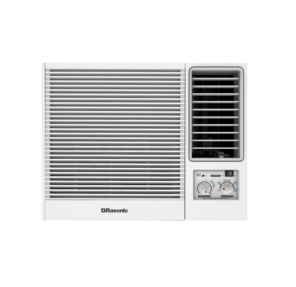 樂信 Rasonic    RC-N721J‧3/4匹 R32 定頻淨冷‧窗口式冷氣機‧香港行貨,原廠3年全機,5年壓縮機保養‧