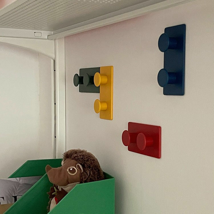 《1863》積木造型多功能免釘牆掛勾