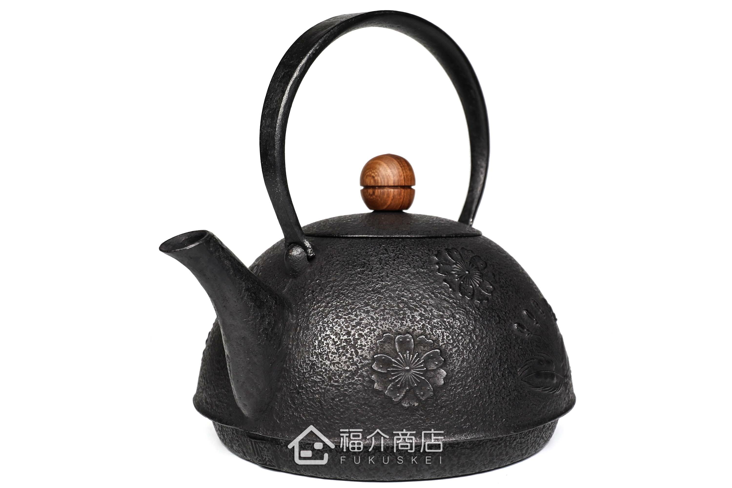 煮水泡茶用的鑄鐵茶壺