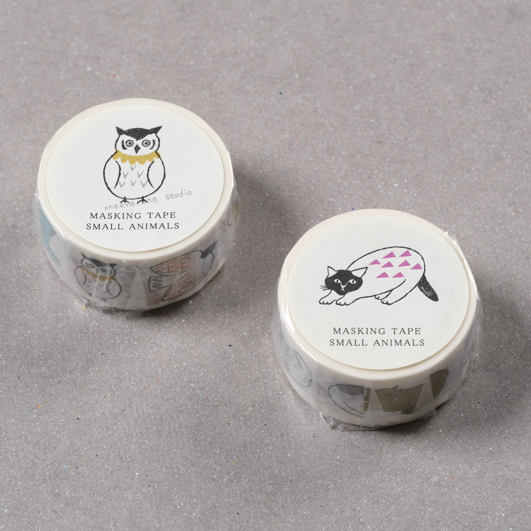 松尾ミユキ×水縞 小動物和紙膠帶/ 水縞 / 日本