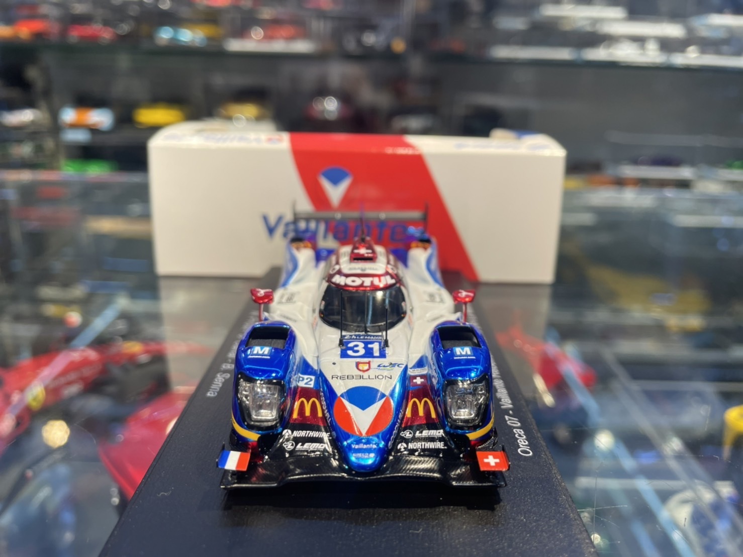 Spark MV10 ORECA 07 Gibson #31 Vaillante Rebellion 1/43