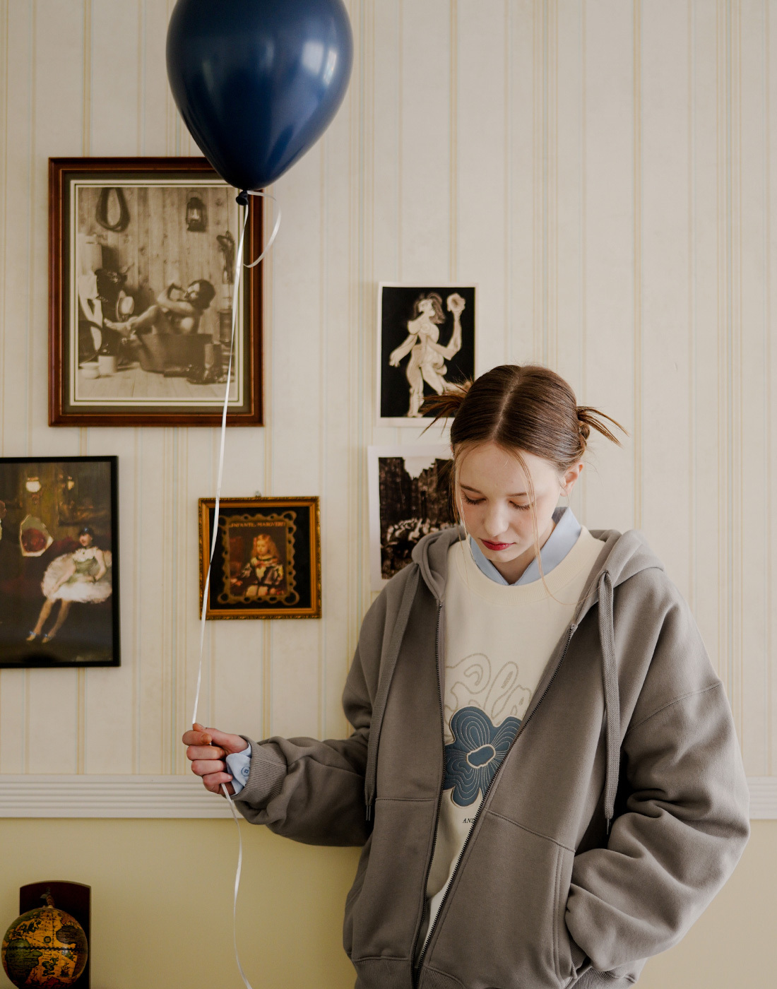 <預購> 韓國WV PROJECT 雙向拉鍊刷毛連帽外套