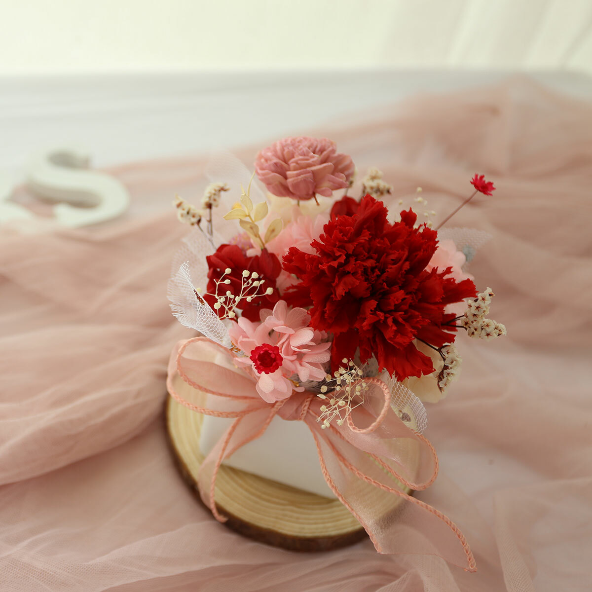 T26｜康乃馨小桌花