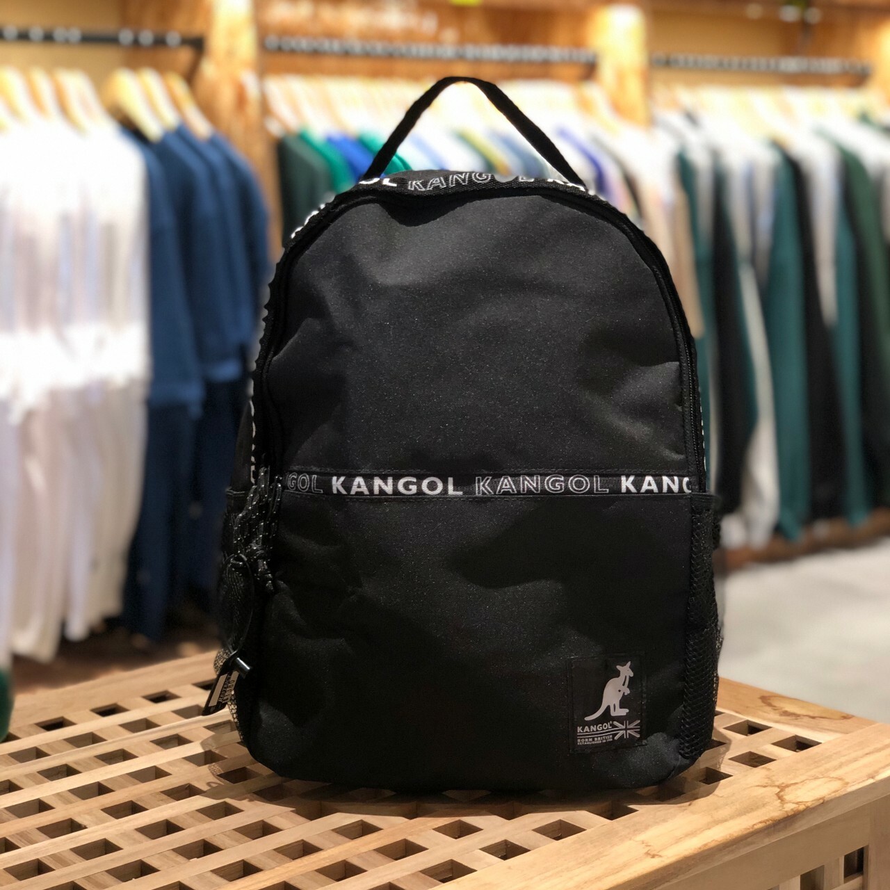 Kangol 尼龍休閒後背包 60253200