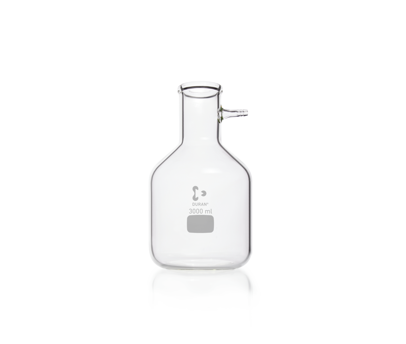 DURAN Filtering Flask with Glass Hose Connection Bottle Shape