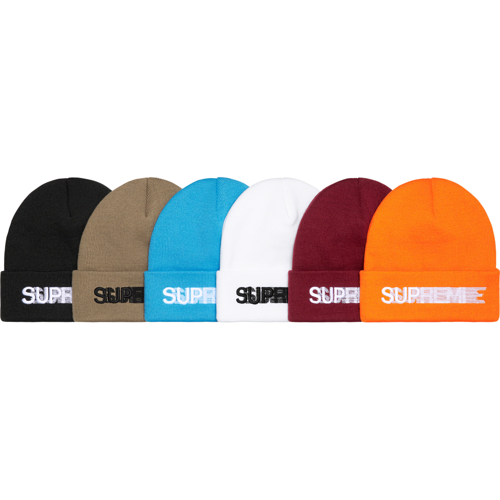 SUPREME SS23 MOTION LOGO BEANIE