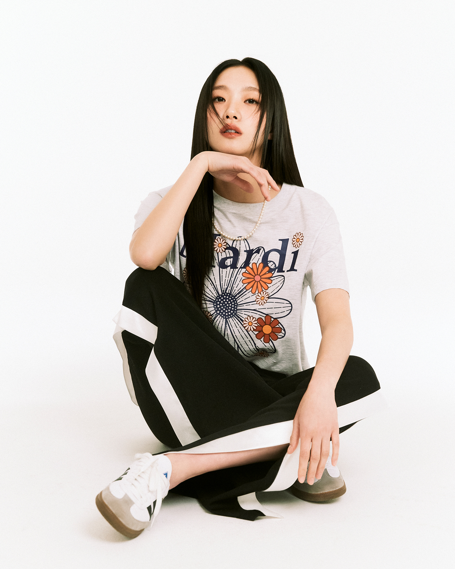 MARDI MERCREDI FLOWER BLOSSOM TEE (6 COLOURS)