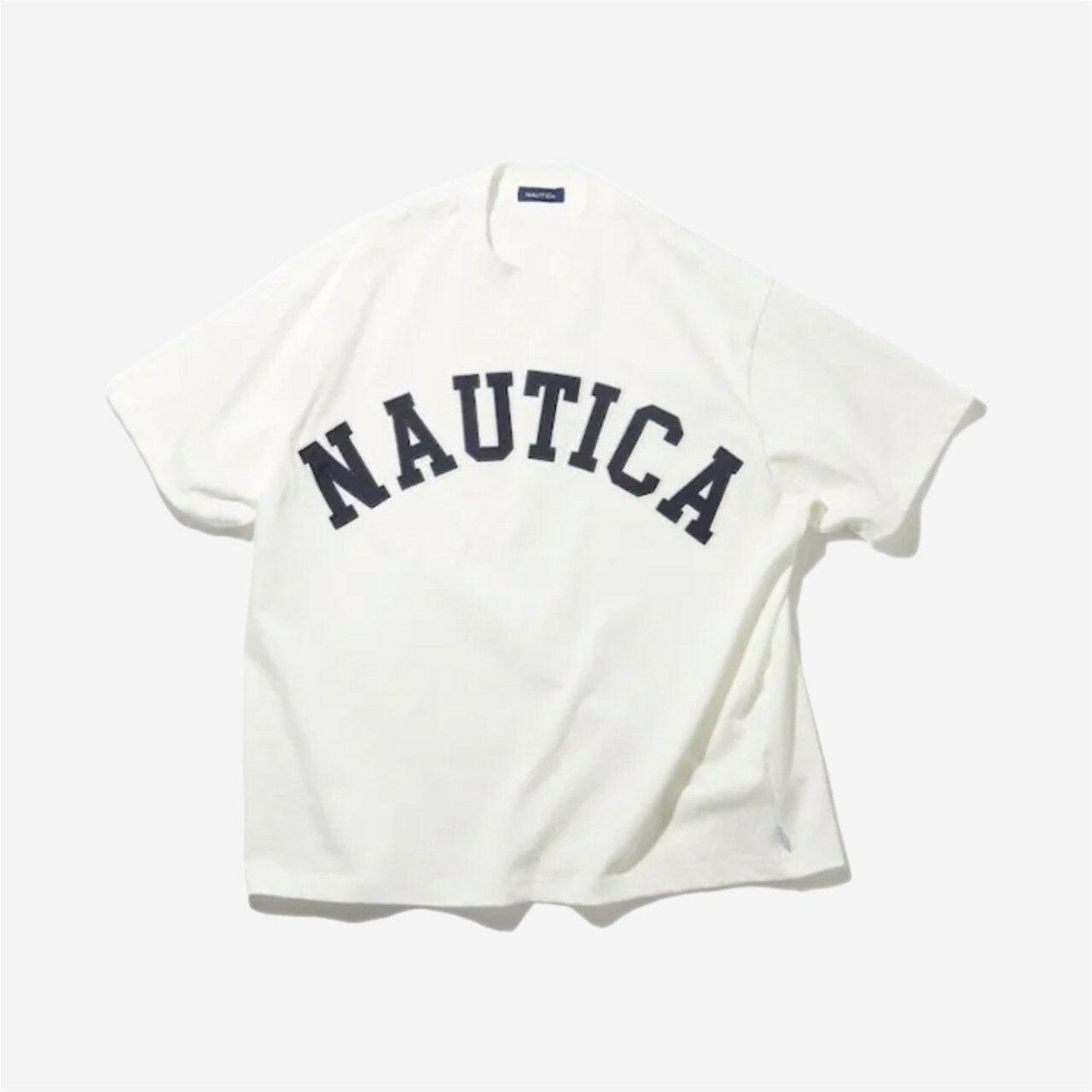 NAUTICA 重磅T-Shirt 刺繡LOGO CITY BOY 白深藍// 鐵灰// 淺灰// 墨