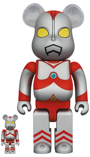 100％ & 400％ BE@RBRICK Ultraman 80