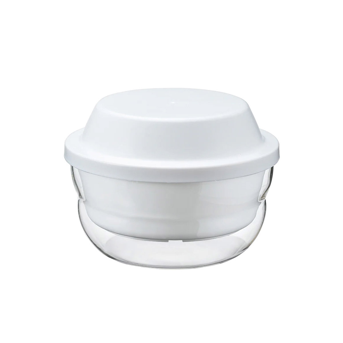 日本HARIO 1200ml 耐熱玻璃微波爐蒸煮器 -XMK-120-W