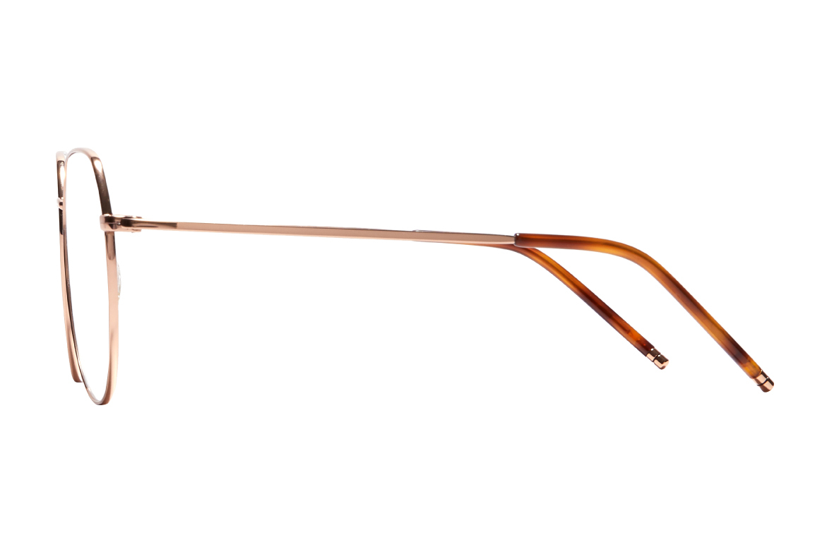 CARIN光學眼鏡-DEVON B C3 玫瑰金#NewJeans同款#張員瑛同款-韓國