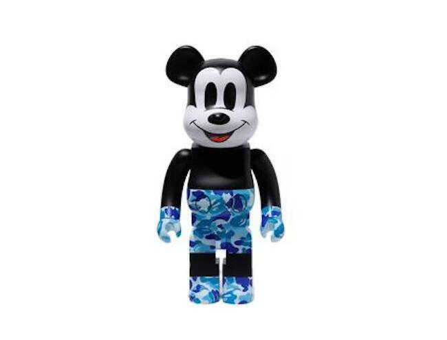 BE@RBRICK MICKEY MOUSE (Blue) 1000%