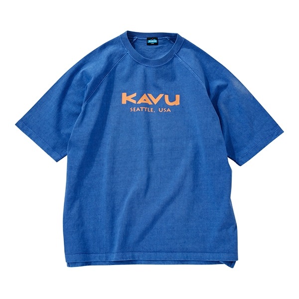 KAVU #日版 H/W Tee #Blue