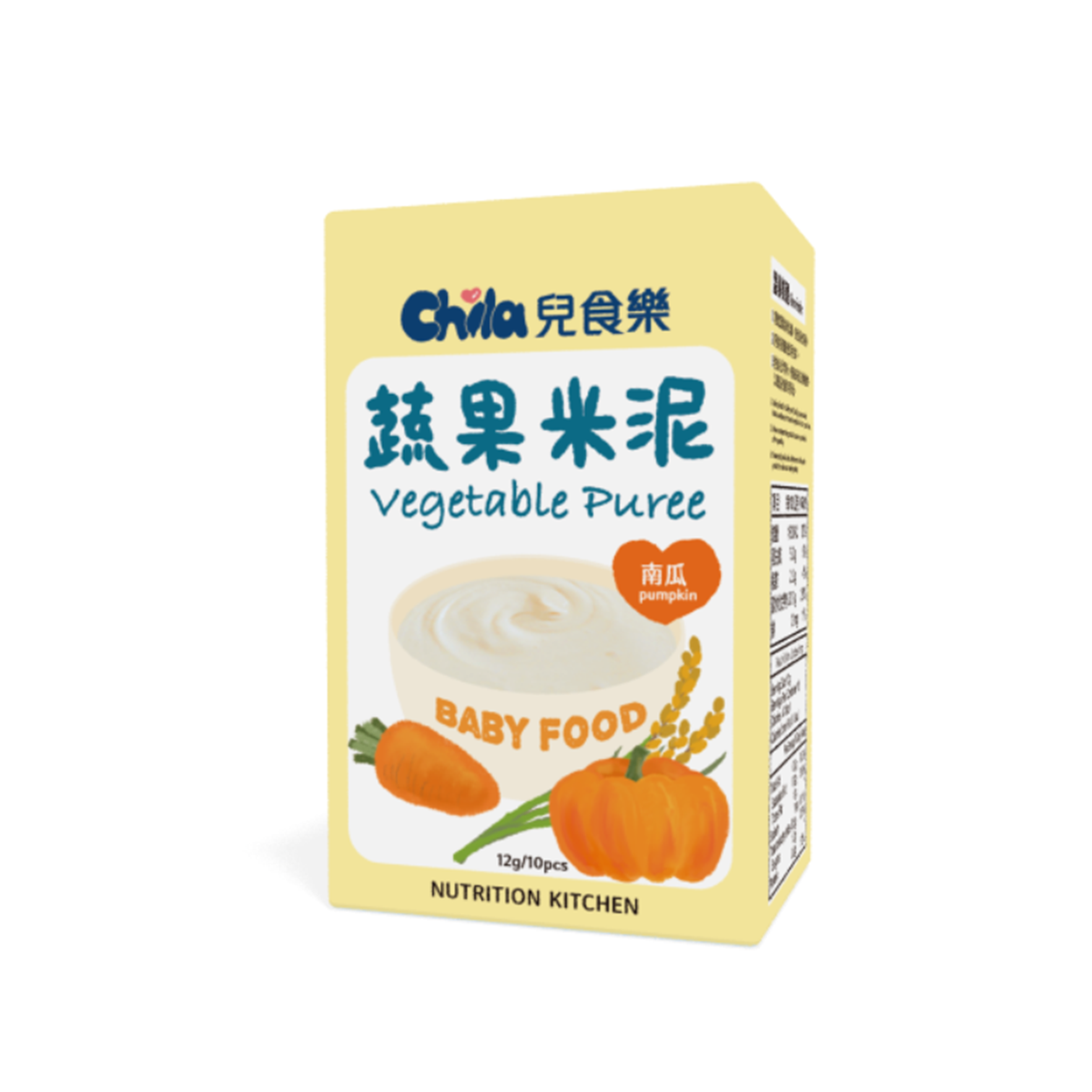 兒食樂  蔬果米泥 - 南瓜