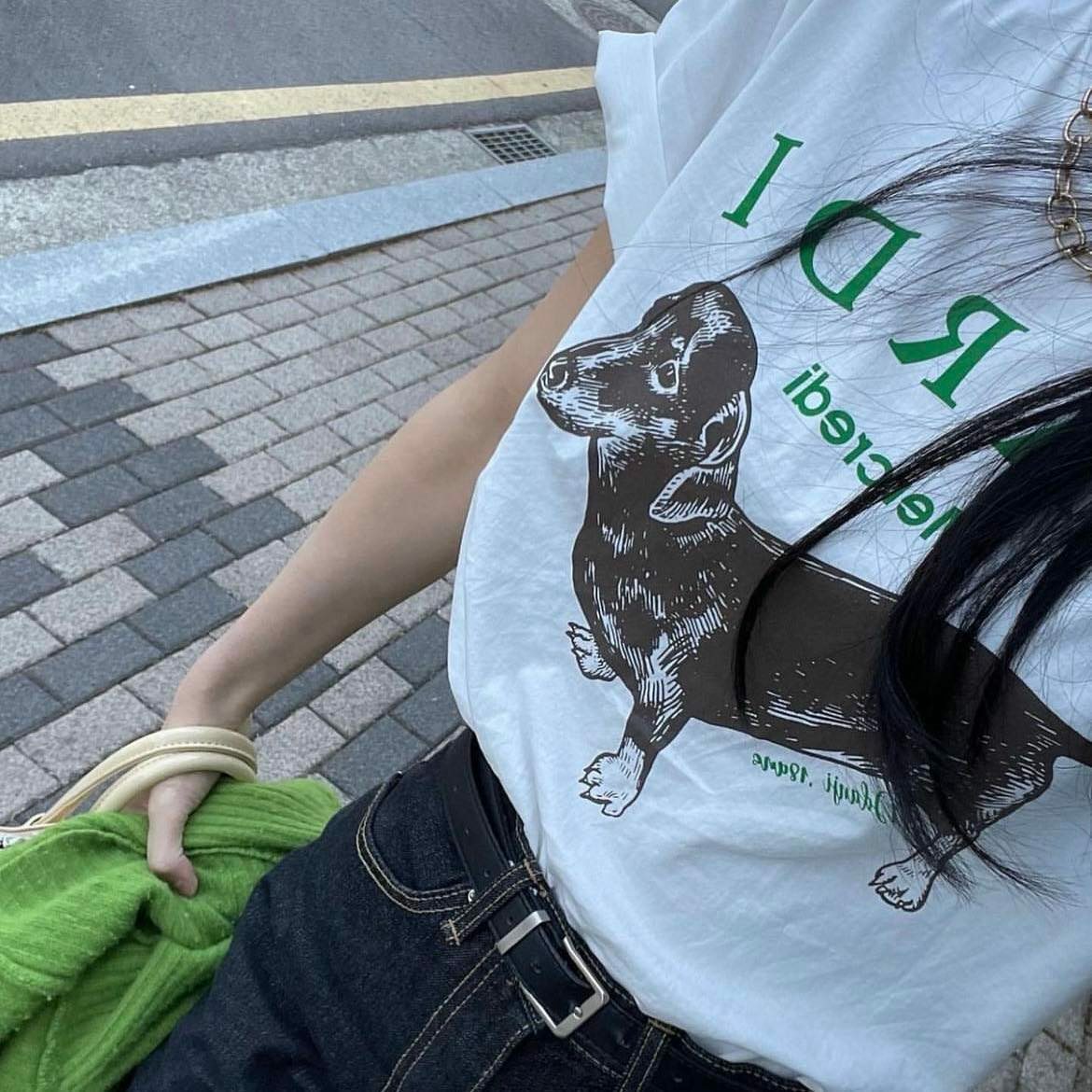 MARDI MERCREDI DDANJI TEE ( 兩色入 )