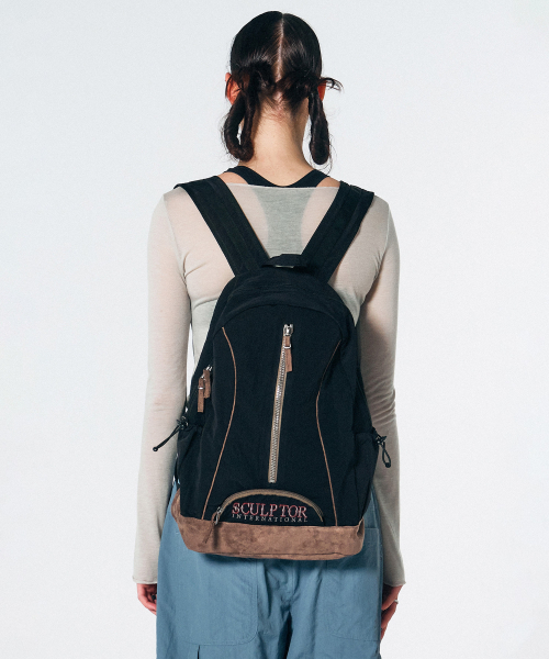 SCULPTOR nylon ballerina backpack 匿名配送