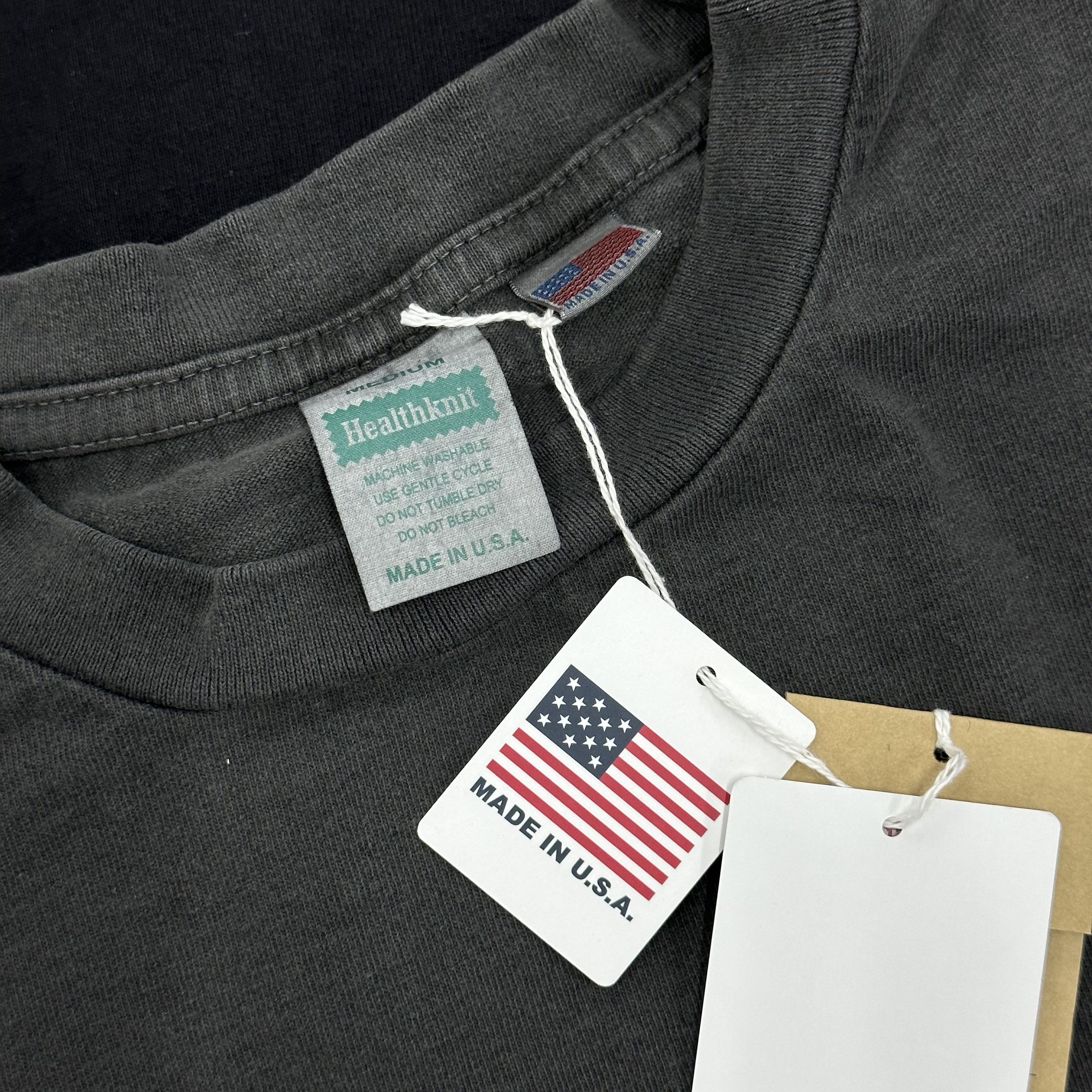 Healthknit Pocket Tee Made in USA