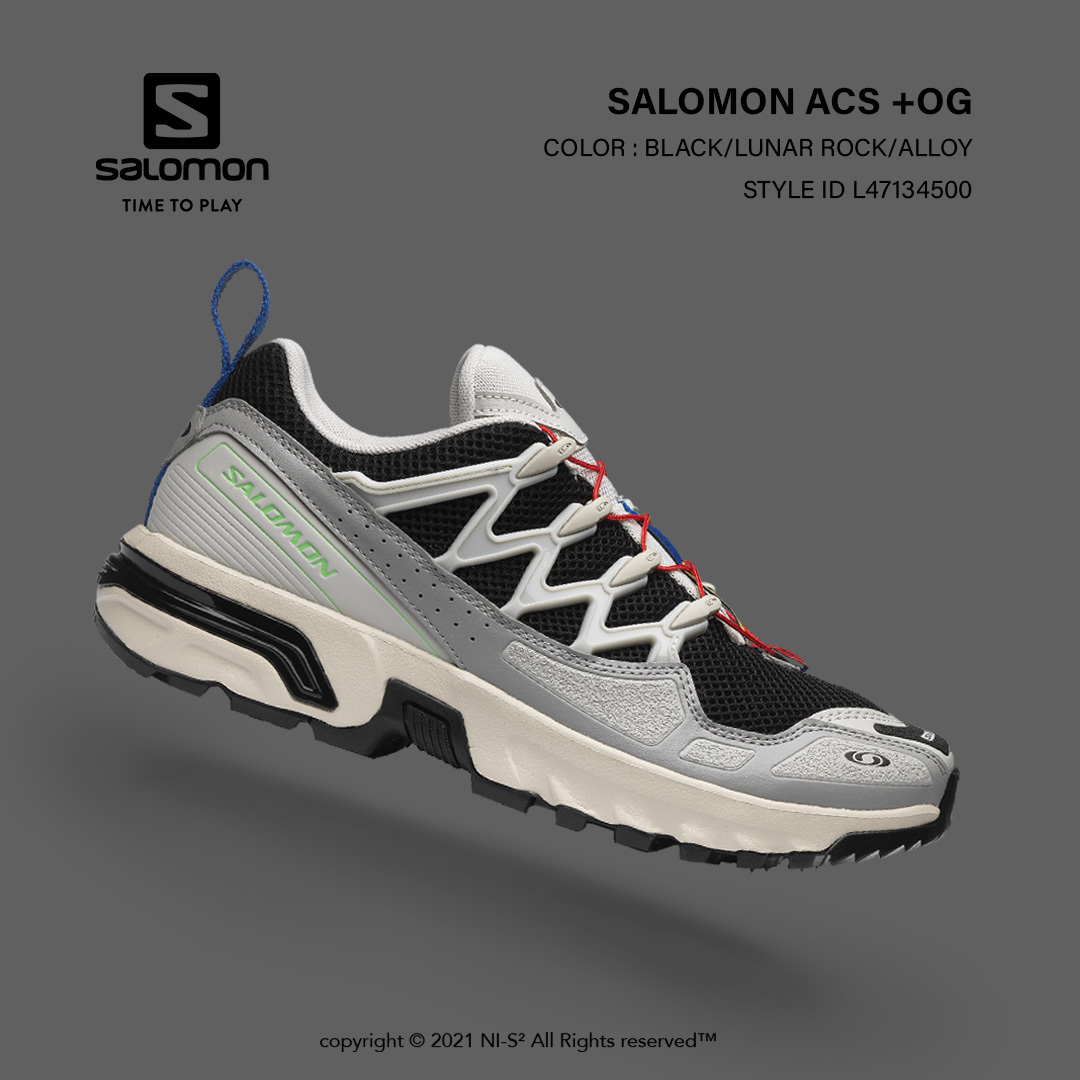 Salomon ACS + OG 月岩黑