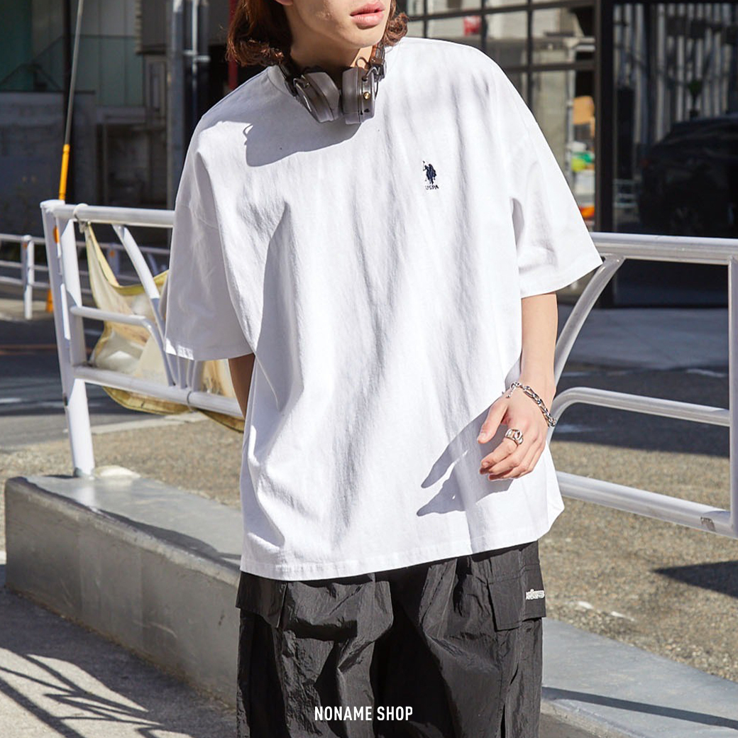 U.S. POLO ASSN 刺繡 LOGO 短袖 11色 (男款)