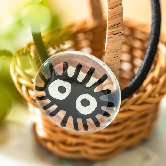 髮圈 龍貓 小黑炭造型