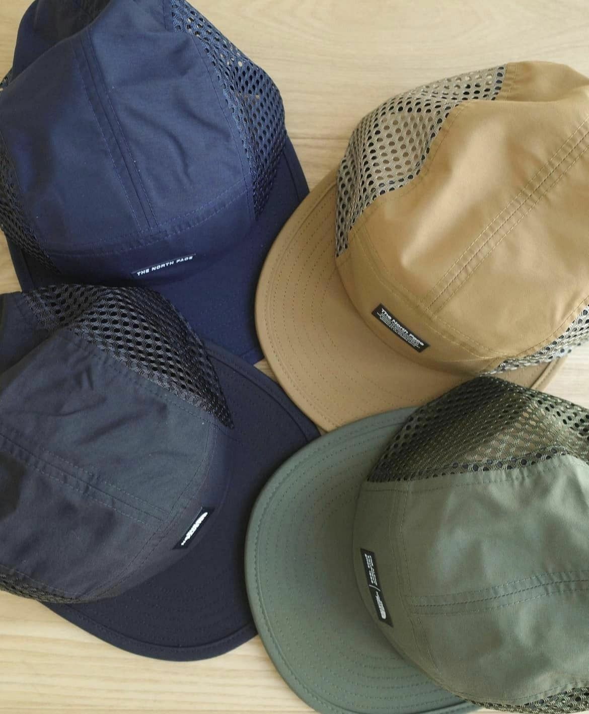 日本 TNF Five Panel Mesh Cap
