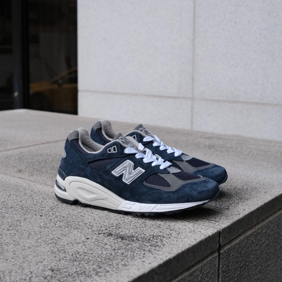 -(D1d)-NEW BALANCE 990 V2 海軍藍 美製 MiUSA-M990NB2