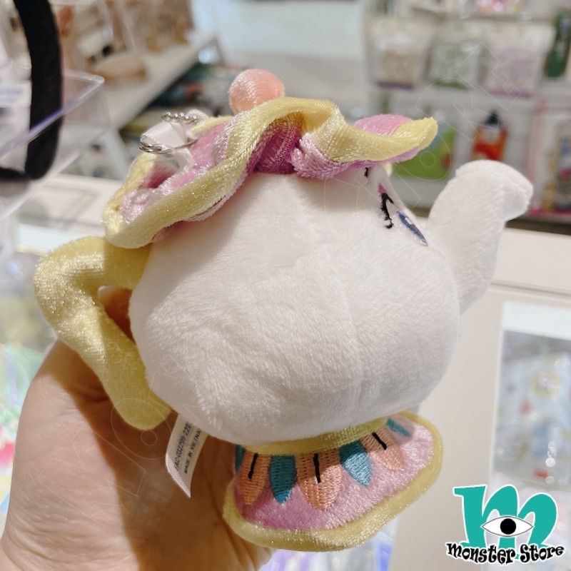 茶煲太太阿齊對裝扣針公仔吊飾