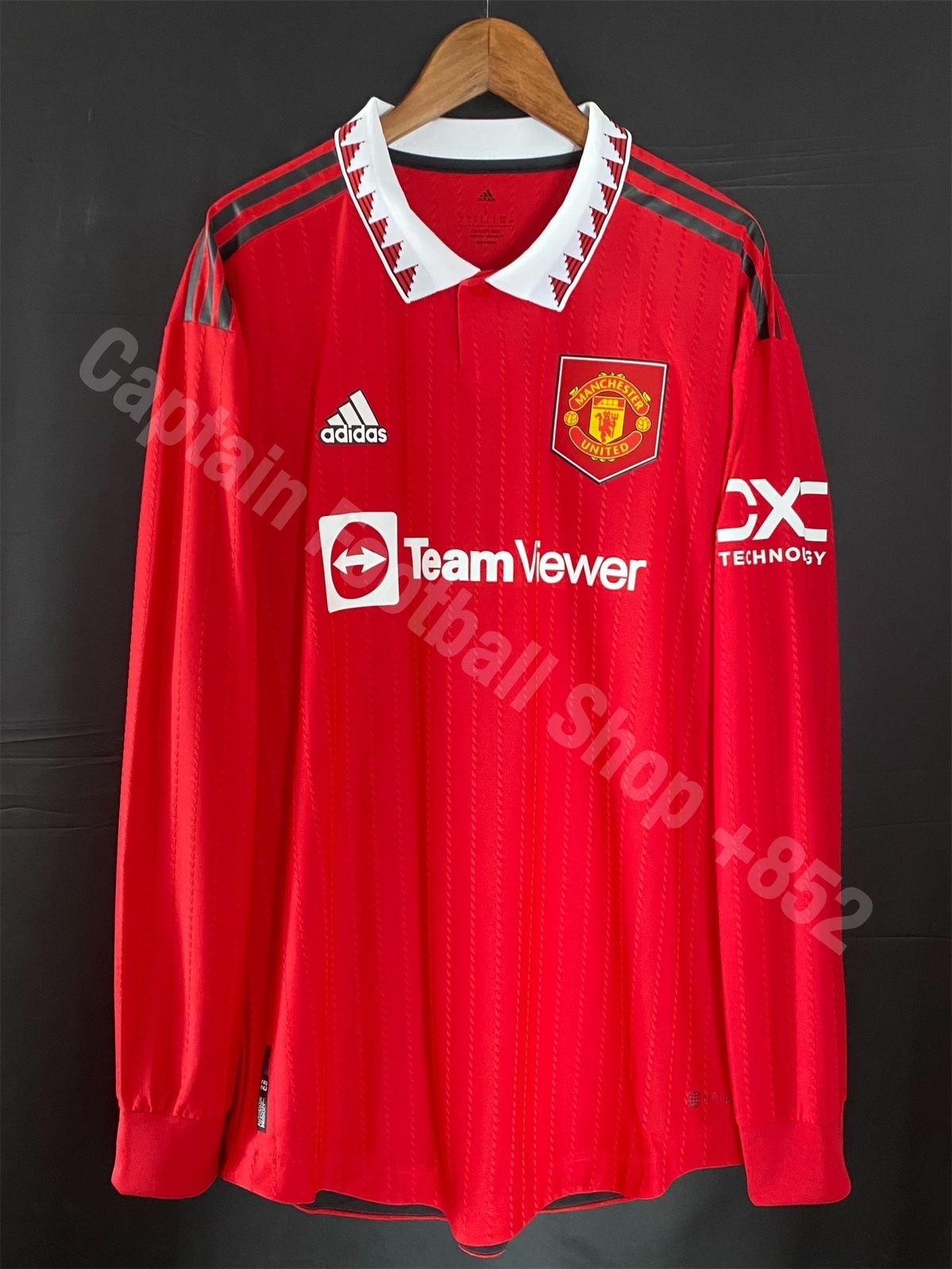 (球員版) 曼聯 2022-23 Adidas 主場長袖球員版 #7 RONALDO