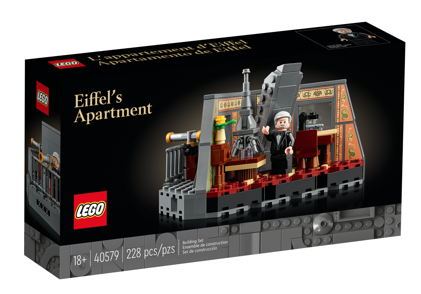 [飛米樂高積木專賣店] LEGO 40579 ICONS 系列 艾菲爾的公寓