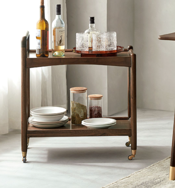 盧森堡胡桃木邊几 LSB-B5106