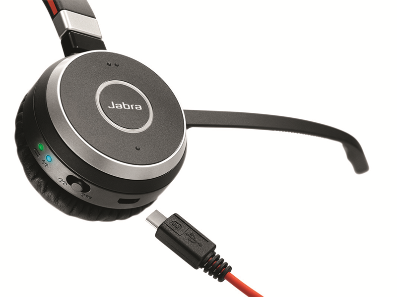 Jabra Evolve 65 片耳 HSC018W END040W ワイヤレス