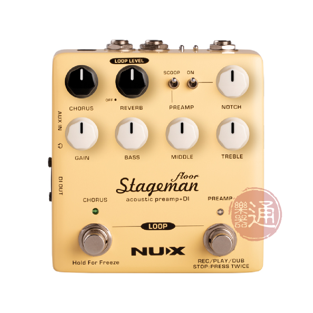 NUX / Stageman Floor NAP-5 前級/DI效果器(Preamp/DI)