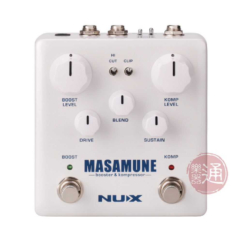 NUX Nux / Masamune NBK-5 增益&壓縮效果器(Booster/Compressor) — 三峽效果器｜YA! 玩音樂
