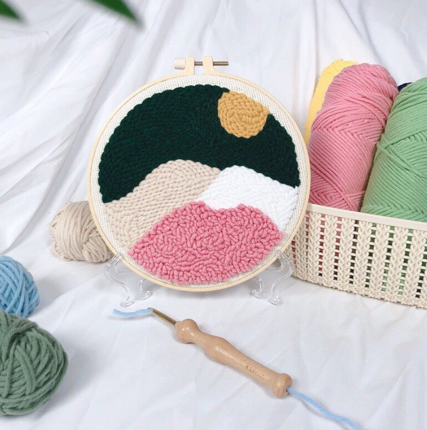 20cm 俄罗斯戳戳绣手工绣diy材料包