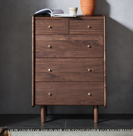 盧森堡胡桃木斗櫃 LSB-B5032