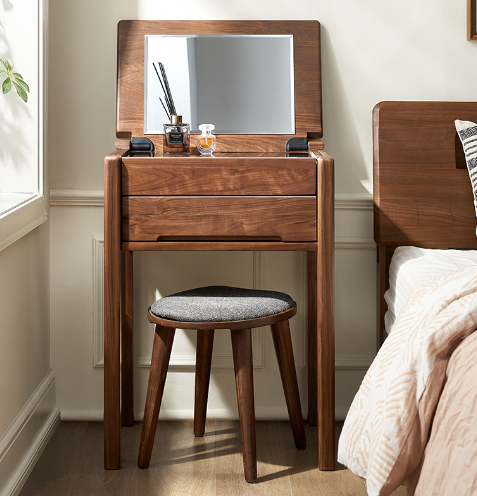 盧森堡胡桃木掀鏡台 LSB-B5057