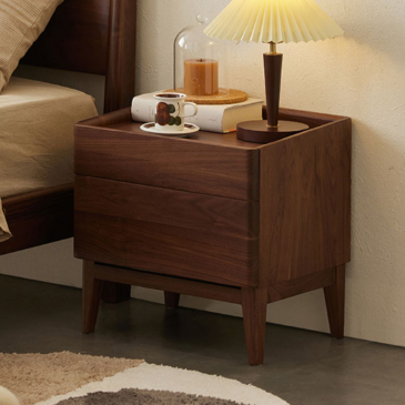 盧森堡胡桃木床頭櫃 LSB-B5028