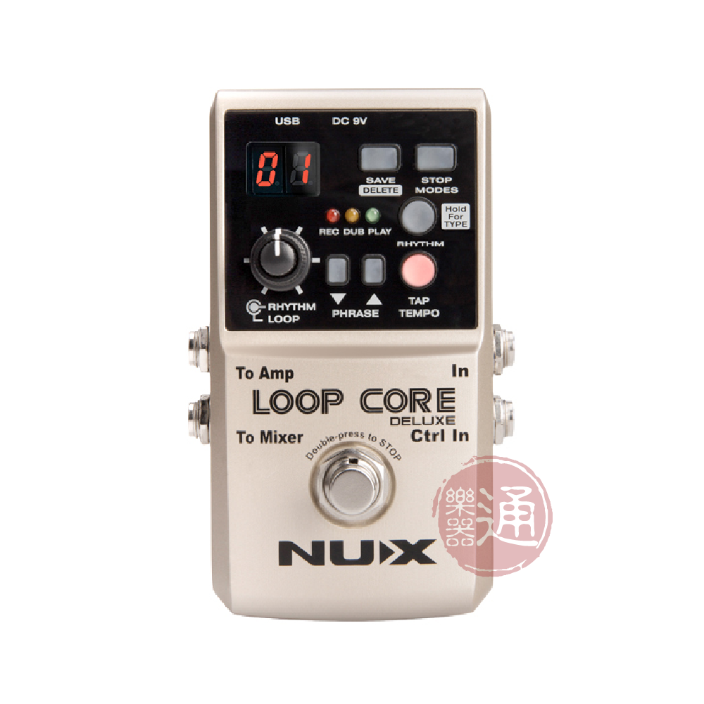 NUX NUX / Loop Core Deluxe 循環樂句工作站(Loop) — 三峽效果器｜YA! 玩音樂