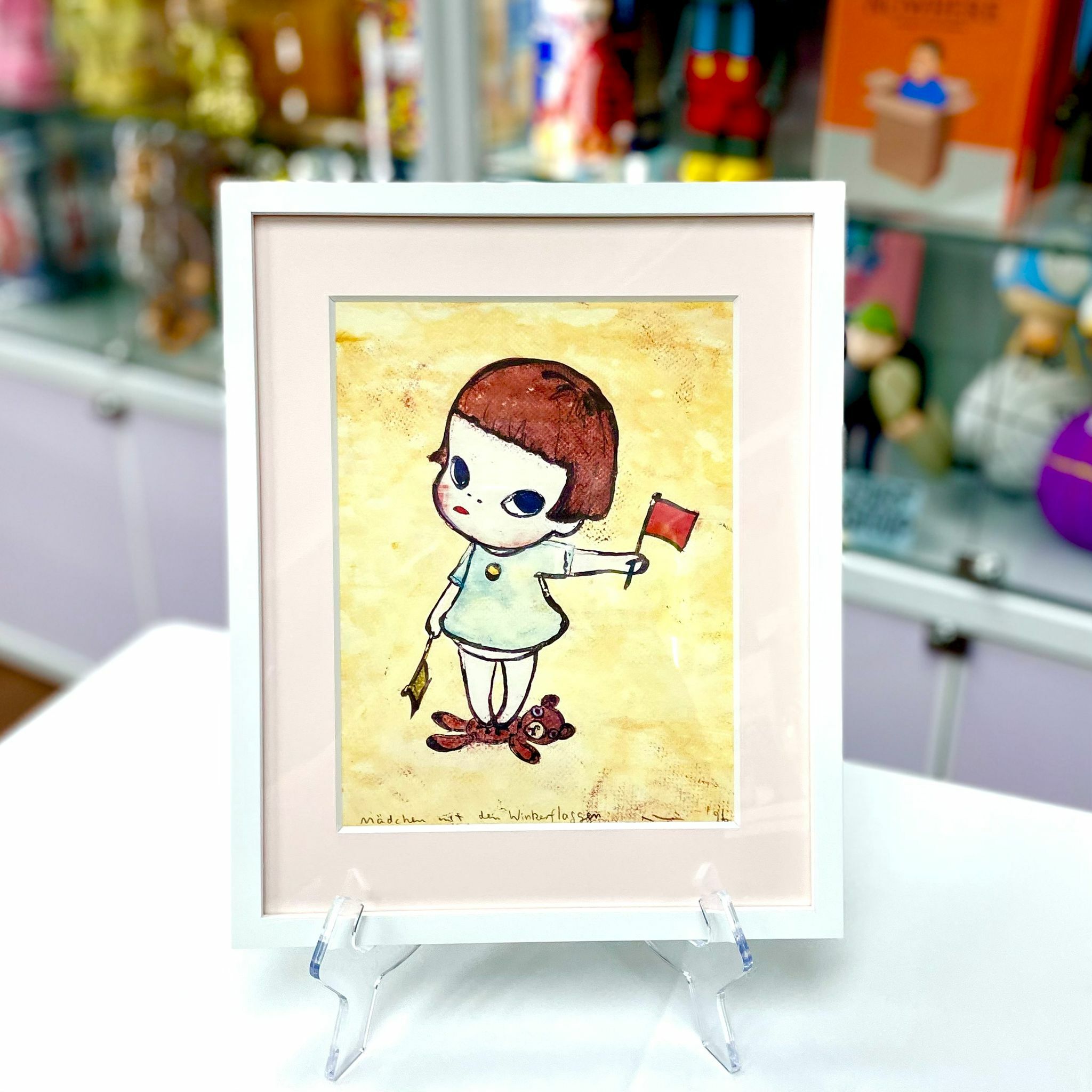 Yoshitomo Nara Special Framed Poster (Girl / Dog)