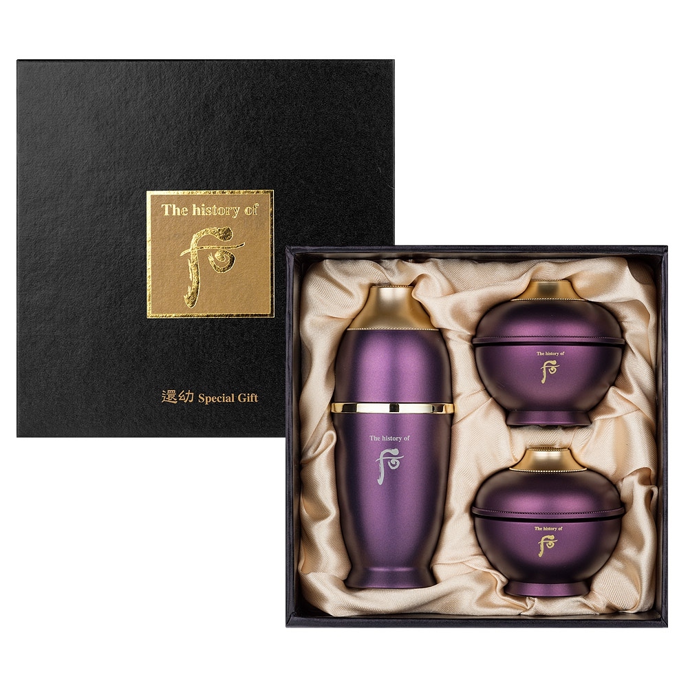 Lulu Shop - [Whoo后] 韓國還幼系列三件套裝