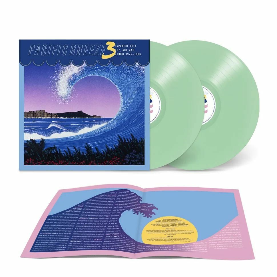 V.A.《Pacific Breeze Volume 3: Japanese City Pop, AOR & Boogie 1975-1987》（綠膠2LP）