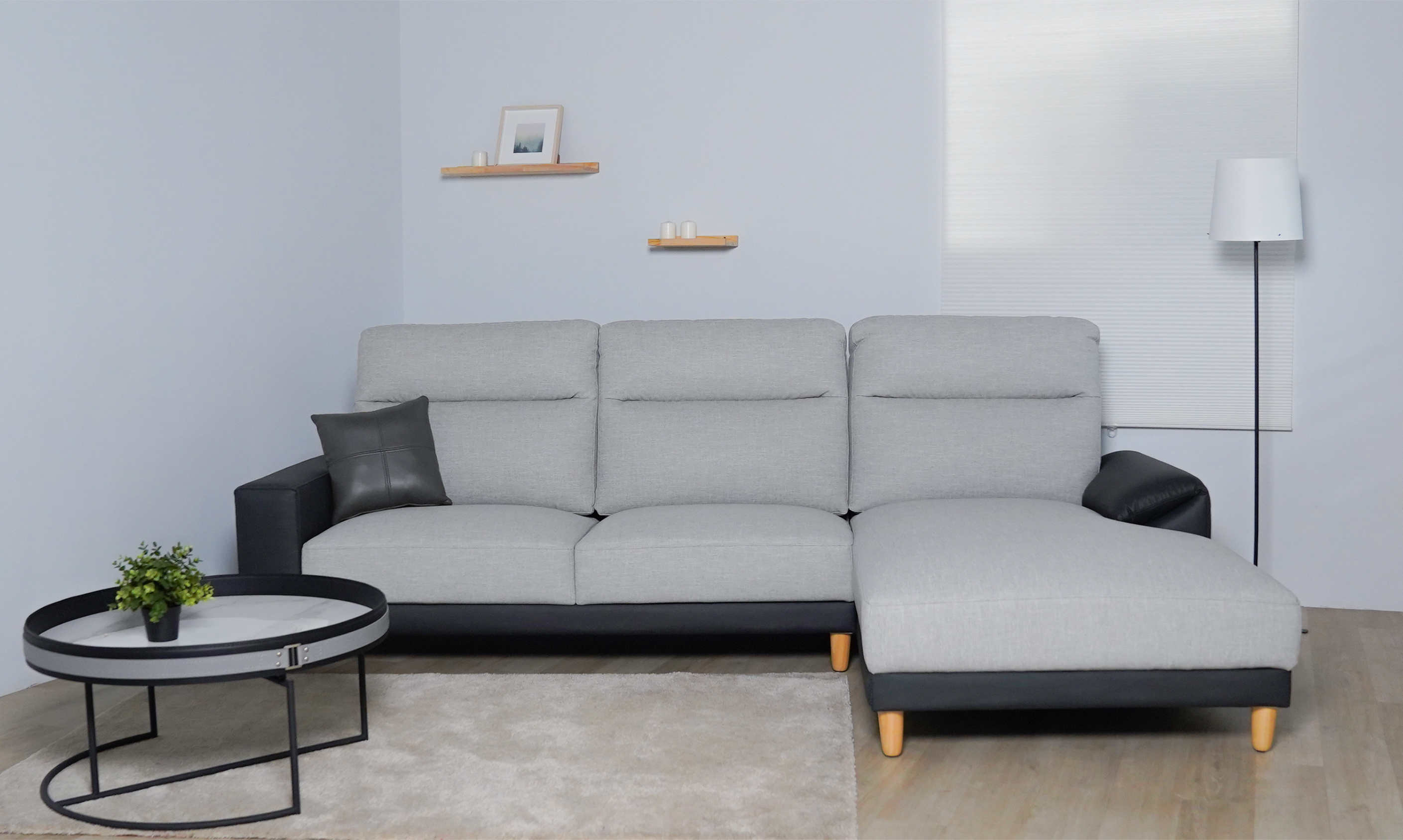 L型沙發 | 爵士藍調