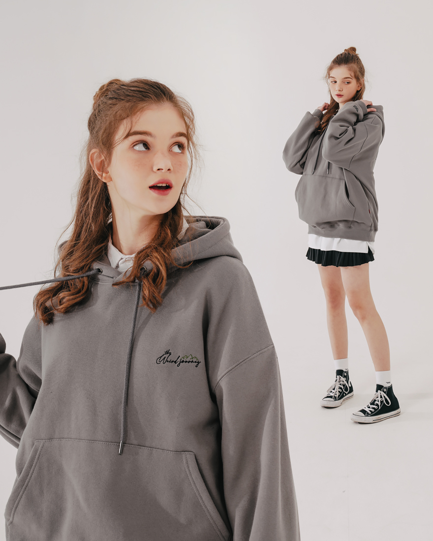 <預購> 韓國WV PROJECT 2021SS電繡野營刷毛帽T