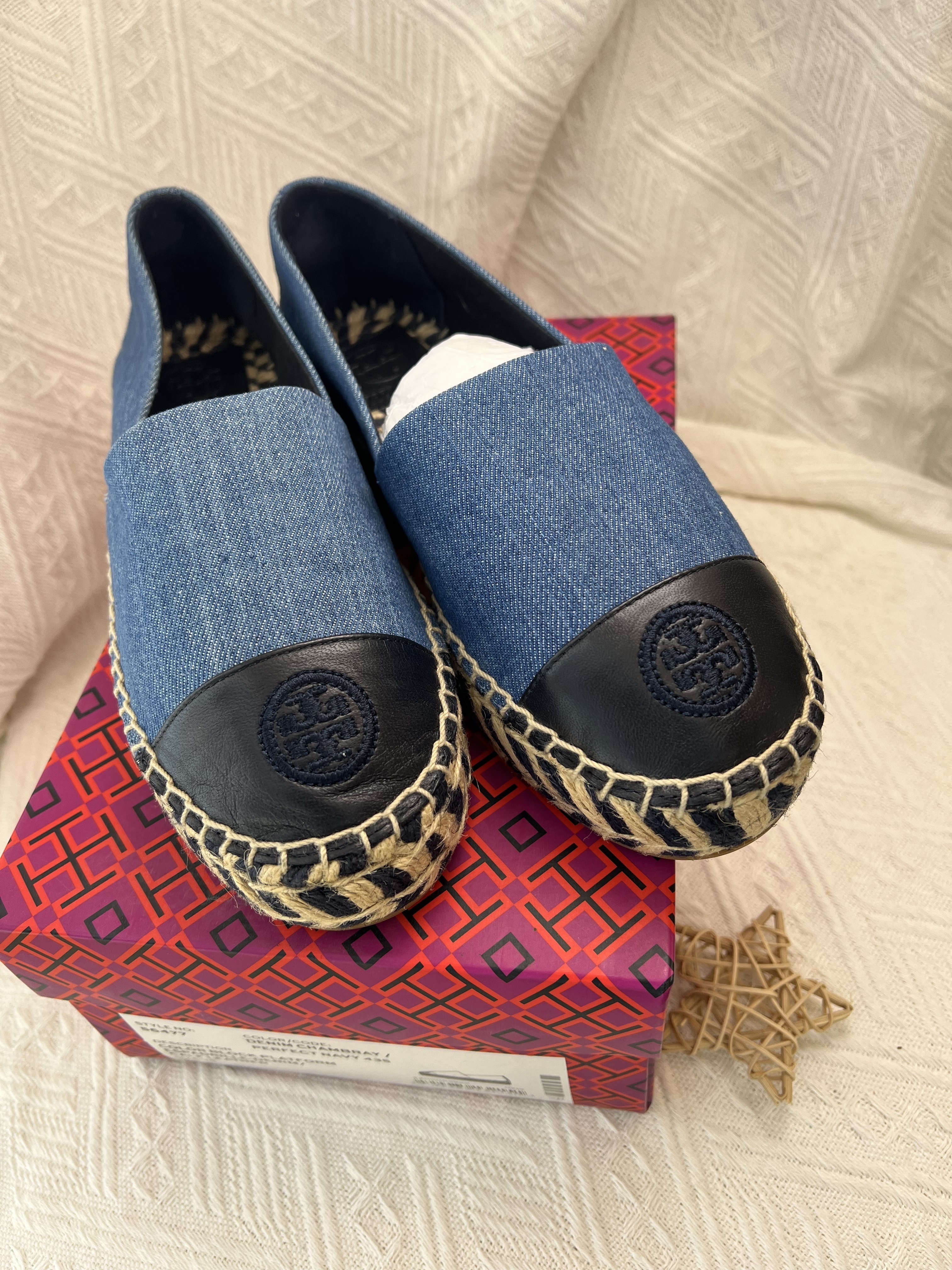 Tory Burch Colorblock Platform Espadrilles