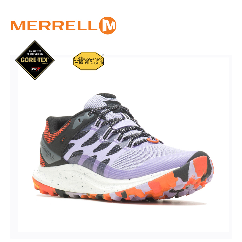 MERRELL 美國 ANTORA 3 GTX 防水多功能健行鞋 女款 淺紫 防水透氣/戶外 33ML067570
