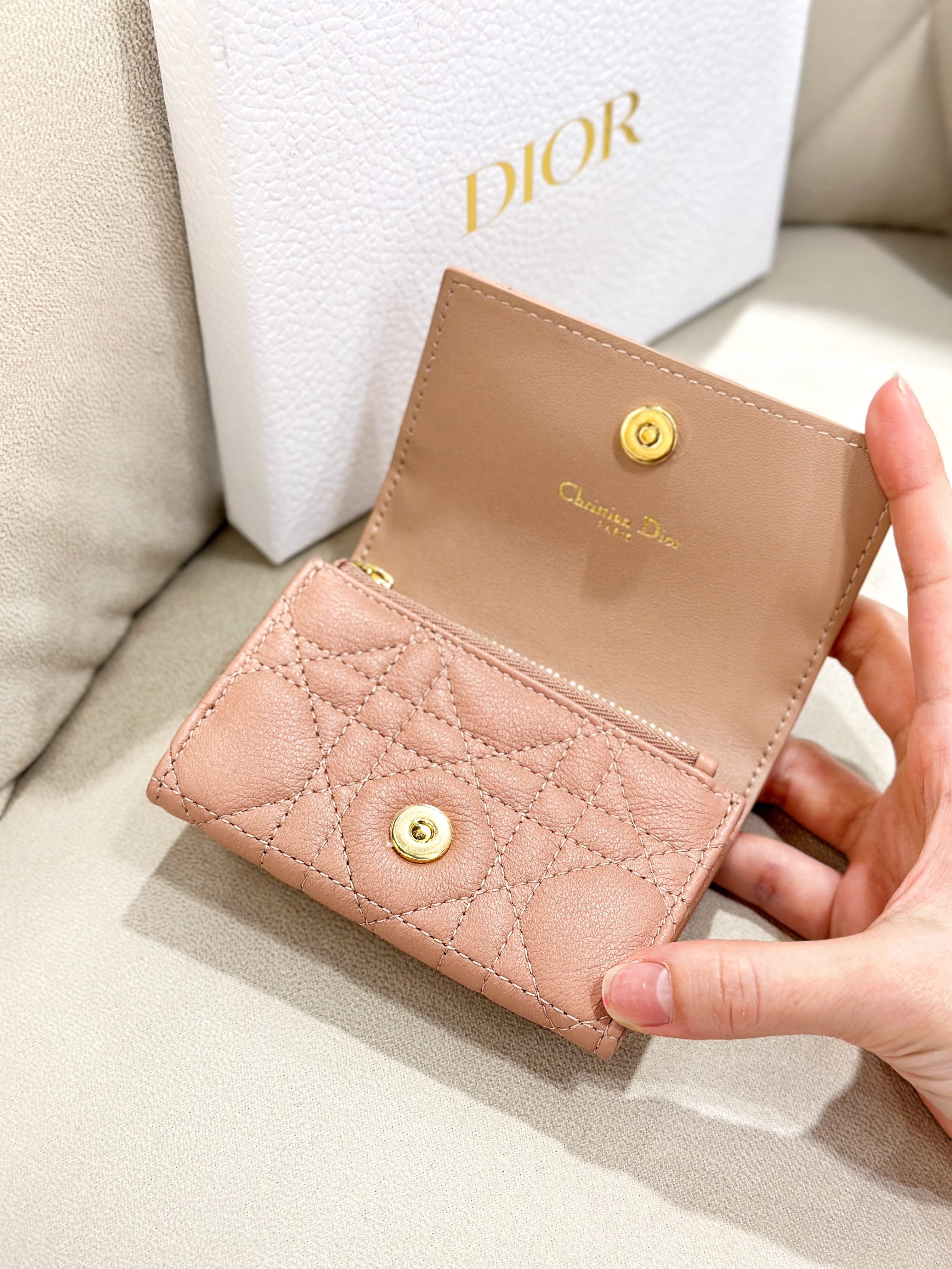 DIOR Caro XS Wallet