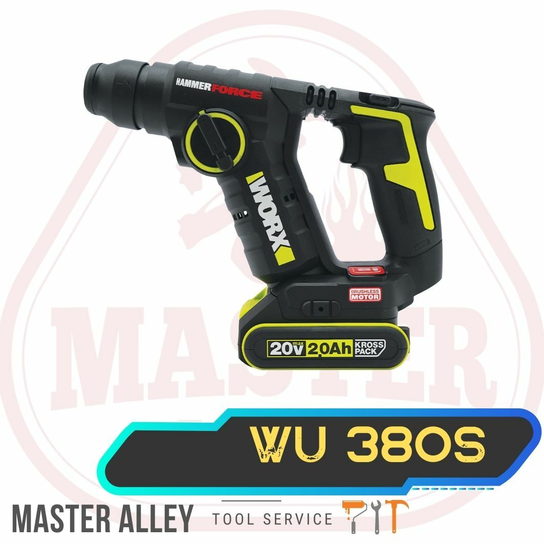 WORX威克士 WU380S 無碳刷 輕裝油壓鑽