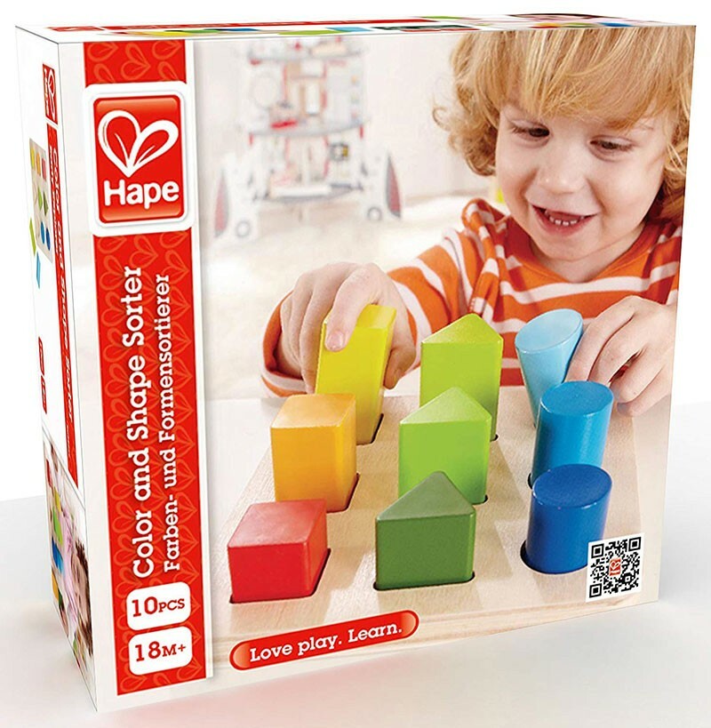 Hape Color And Shape Sorter, E0426